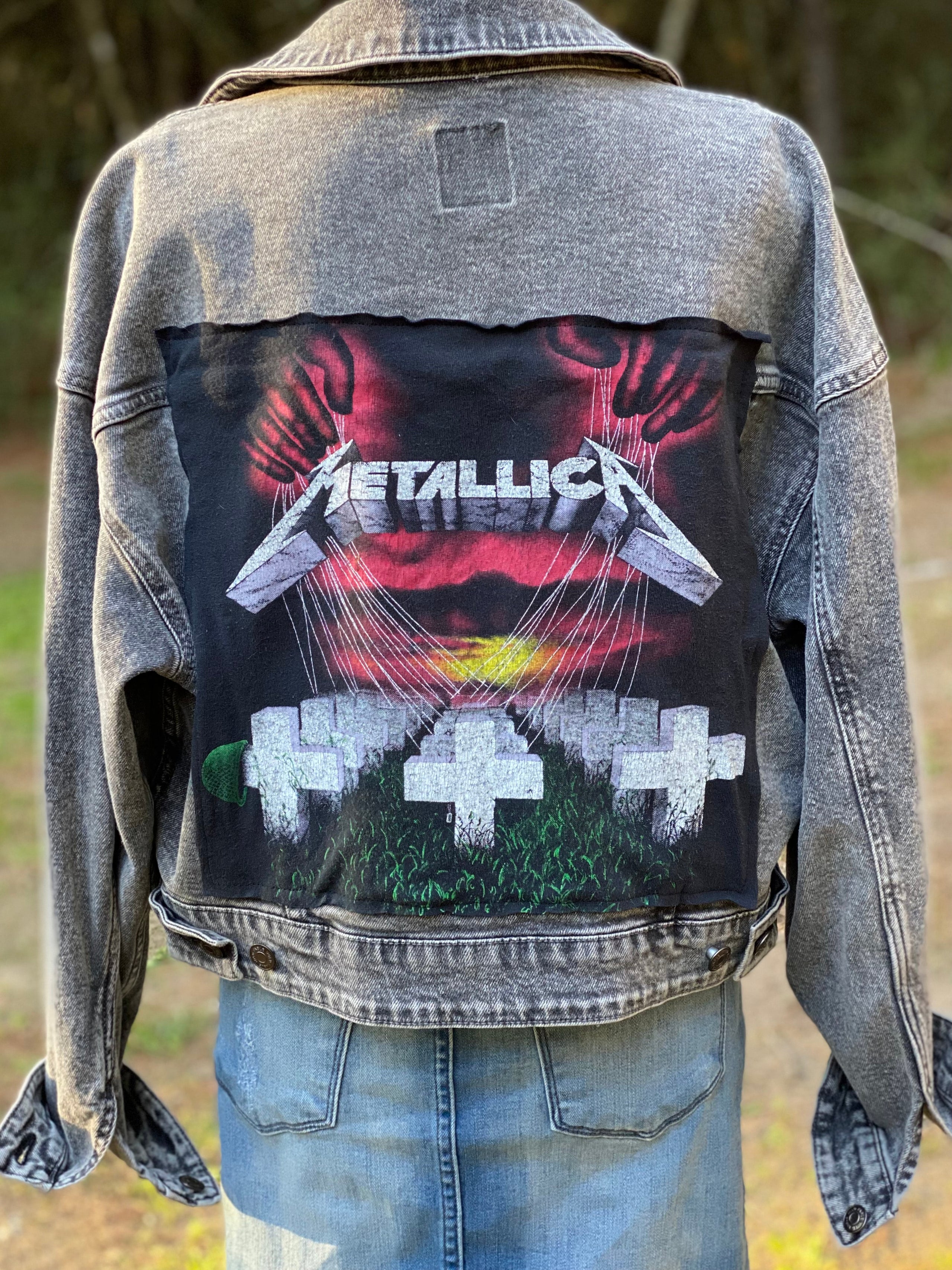 Metallica patch jacket on sale