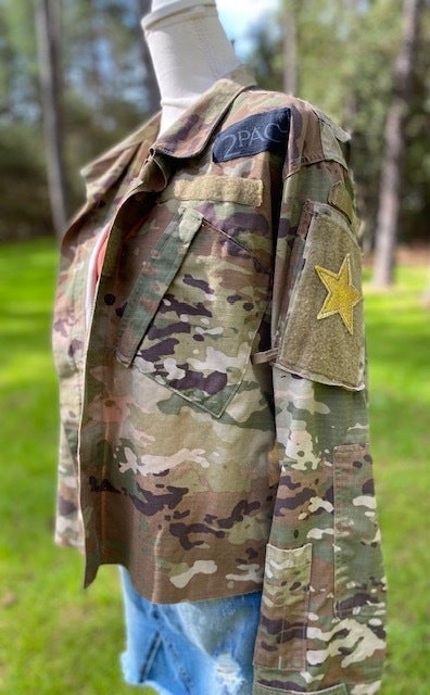 Tupac camo jacket online